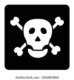 Vector Hazards Glyph Icon Design
