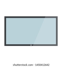 Vector HD TV. Lcd tv display screen