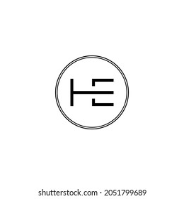 vector he logo design for real estate companies, offices, technology and more
thank you