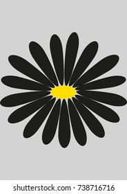 vector head chamomile