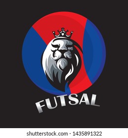 vector of head lion icon