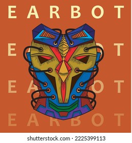robot vectorial para ropa, etc.