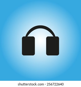 Vector headphone icons