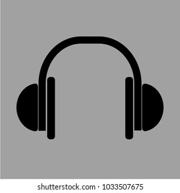 Vector headphones icon