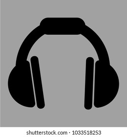 Vector headphones icon