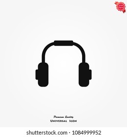 Vector headphones icon