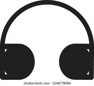 Vector headphones icon