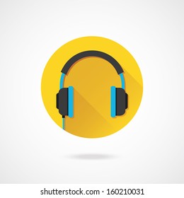 Vector Headphones Icon