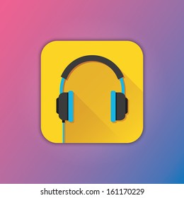 Vector Headphones Icon