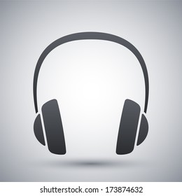 Vector headphones icon