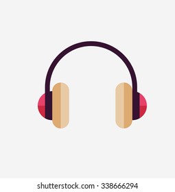 Vector Headphones Icon