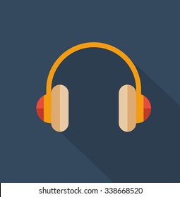 Vector Headphones Icon