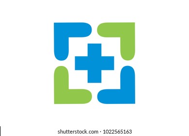 Vector Health Care and Medical Logo Template