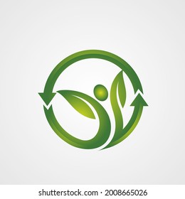 Vector Health People Nature Logo