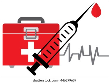 Vector of healthcare  design