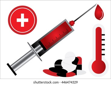 Vector of healthcare design