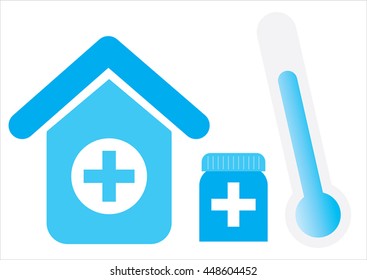 Vector of healthcare design
