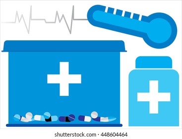 Vector of healthcare design