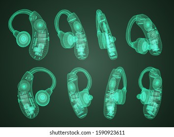 Vector hearing aid, hearing restoration, deaf care