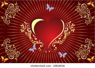 Vector heart