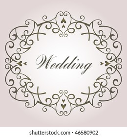 Vector Heart Background