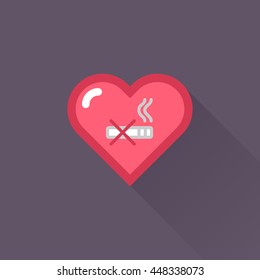 Vector Heart & conceptual icon