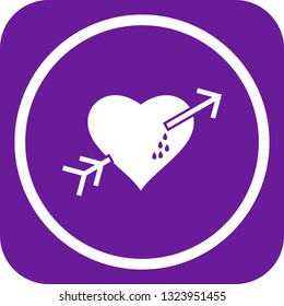  Vector Heart Corss Arrow Icon