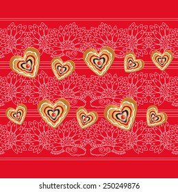Vector Heart. Elements for cards, gifts, crafts, invitation, presentation, card, Valentines Day, Christmas, birthday, wedding. Vector illustration.