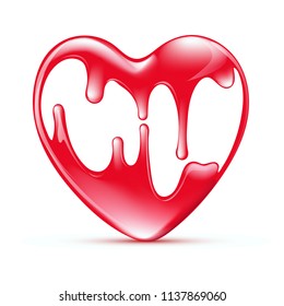 Vector heart icon.