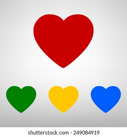 Vector heart icon