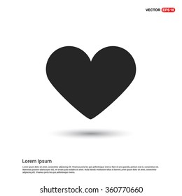 Vector Heart icon