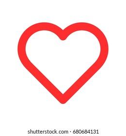 Vector heart icon