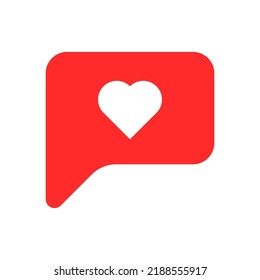 Vector heart icon illustration design