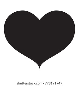 vector heart icon. symbol of love