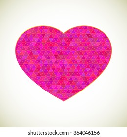 Vector heart - illustration.