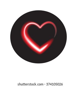 Vector heart illustration