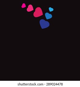 Vector Heart Logo Design Template Illustration 


