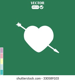 Vector heart, love