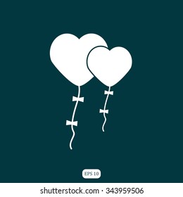 Vector heart, love