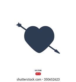 Vector heart, love