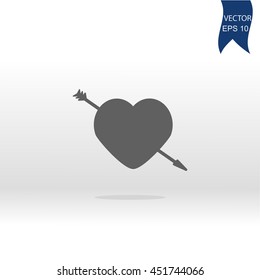 Vector heart, love