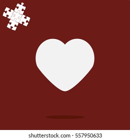 Vector heart, love