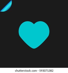 Vector heart, love