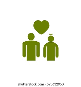 Vector heart, love