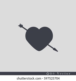 Vector heart, love