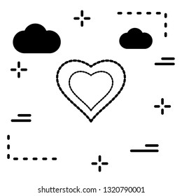  Vector Heart Love Icon
