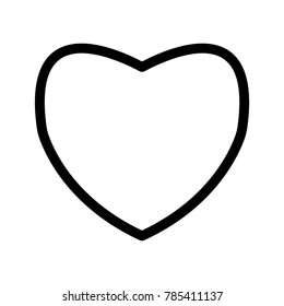 vector heart love icon logo symbol symbol mobile app