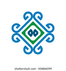Vector Heart Love of logo design elements and templates symbols care concepts 