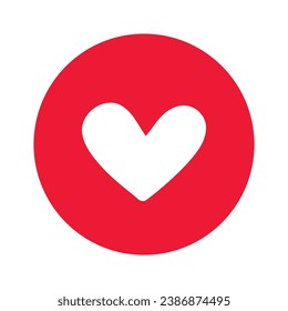 Vector heart vector modern icons. design elements for social network, marketing.