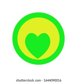 Corazón vectorial del contorno icono del corazón dibujado a mano. Ilustración para su diseño gráfico.